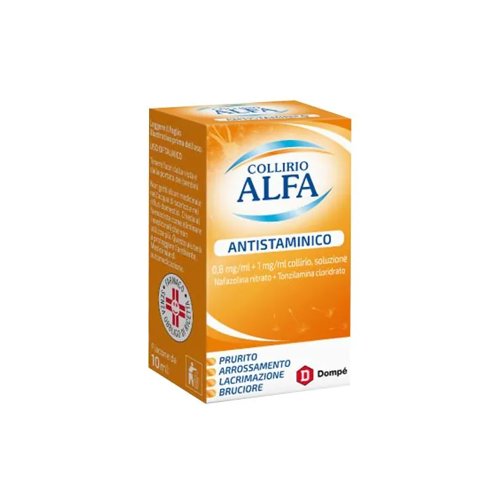 Collirio Alfa Antistaminico 0,8 mg/ml + 1 mg/ml - 10 ml